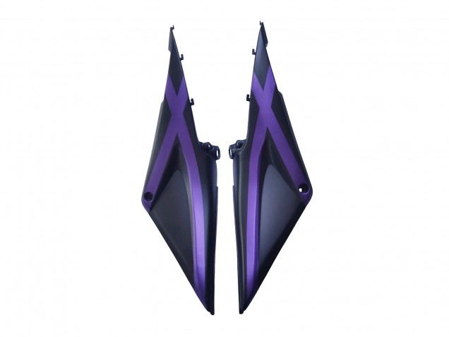2005-2006 Matte Black Purple Honda CBR600RR Motorcycle Fairings