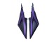 2005-2006 Matte Black Purple Honda CBR600RR Motorcycle Fairings