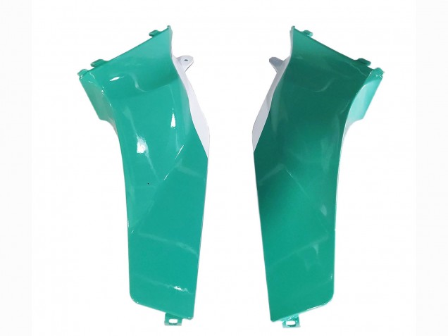 2005-2006 Light Green White Glossy Black JoeRocket Honda CBR600RR Motorcycle Fairings