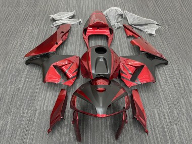 2005-2006 Red Black Honda CBR600RR Motorcycle Fairings