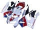 2005-2006 White Red Blue HRC Honda CBR600RR Motorcycle Fairing