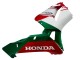2005-2006 Red White Green Honda CBR600RR Motorcycle Fairings
