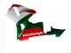 2005-2006 Red White Green Honda CBR600RR Motorcycle Fairings