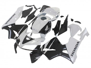2005-2006 White Black Honda CBR600RR Motorcycle Fairing