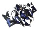 2007-2008 Matte Black Blue Repsol Honda CBR600RR Motorcycle Fairings