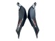 2007-2008 Matte Black White Repsol Honda CBR600RR Motorcycle Fairing
