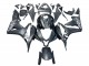 2007-2008 Matte Black White Repsol Honda CBR600RR Motorcycle Fairing