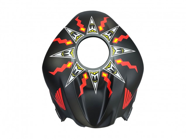 2007-2008 Matte Black Orange Red Rossi Repsol 46 Honda CBR600RR Motorcycle Fairings