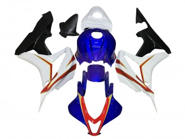 2007-2008 White Blue Red Glossy Black Honda CBR600RR Motorcycle Fairings