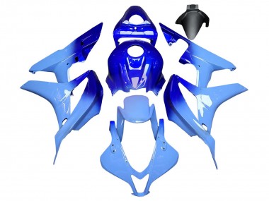 2007-2008 Blue Light Blue Honda CBR600RR Motorcycle Fairings