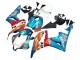 2007-2008 Orange White Red Blue Repsol Honda CBR600RR Motorcycle Fairings