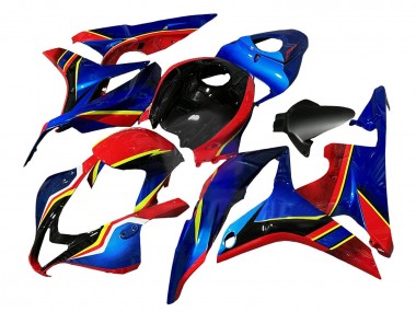 2007-2008 Blue Red Yellow Glossy Black Honda CBR600RR Motorcycle Fairings