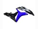 2007-2008 White Blue Glossy Black Honda CBR600RR Motorcycle Fairing