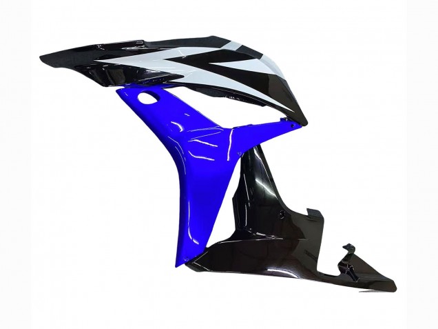 2007-2008 White Blue Glossy Black Honda CBR600RR Motorcycle Fairing