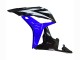 2007-2008 White Blue Glossy Black Honda CBR600RR Motorcycle Fairing