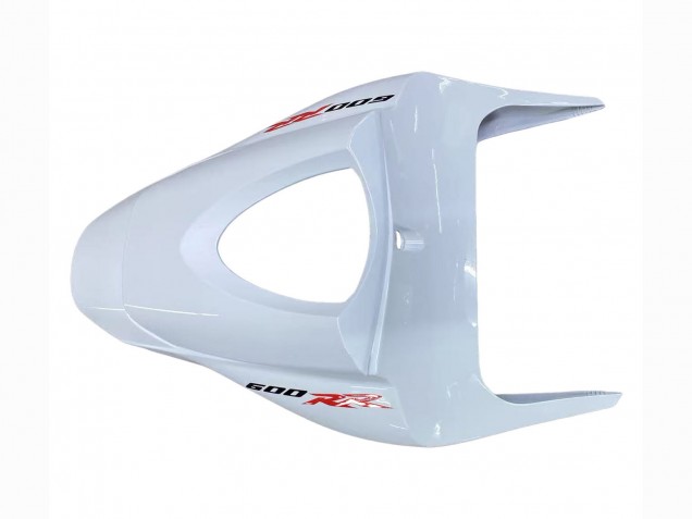 2007-2008 White Blue Glossy Black Honda CBR600RR Motorcycle Fairing