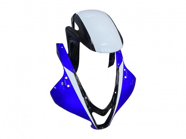 2007-2008 White Blue Glossy Black Honda CBR600RR Motorcycle Fairing