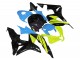 2007-2008 Blue Yellow Glossy Black Honda CBR600RR Motorcycle Fairings