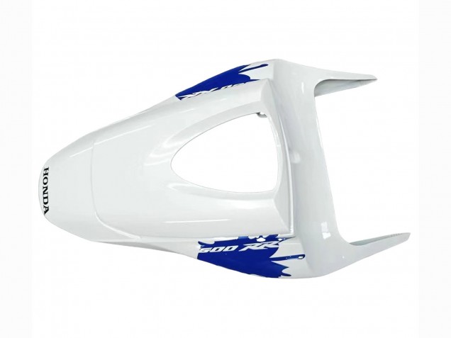 2007-2008 White Light Blue Glossy Black Honda CBR600RR Motorcycle Fairings