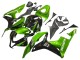 2007-2008 Green Glossy Black Honda CBR600RR Motorcycle Fairing Kits