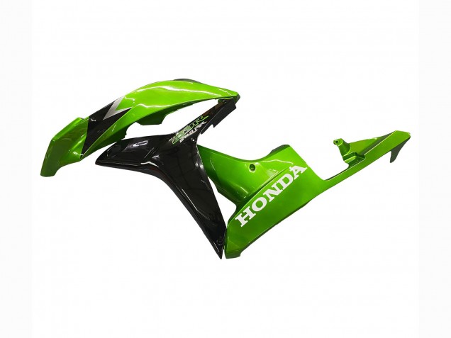 2007-2008 Green Glossy Black Honda CBR600RR Motorcycle Fairing Kits