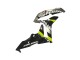 2007-2008 Grey Fluorescent Yellow Shark Honda CBR600RR Motorcycle Fairings