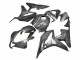 2007-2008 Black Forged Carbon Fiber Honda CBR600RR Motorcycle Fairings