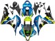 2007-2008 Green Yellow Glossy Black Shark 46 Honda CBR600RR Motorcycle Fairings