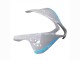2007-2008 Glossy Grey Light Blue Honda CBR600RR Motorcycle Fairings