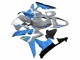 2007-2008 Nardo Grey Blue White Glossy Black Honda CBR600RR Motorcycle Fairings