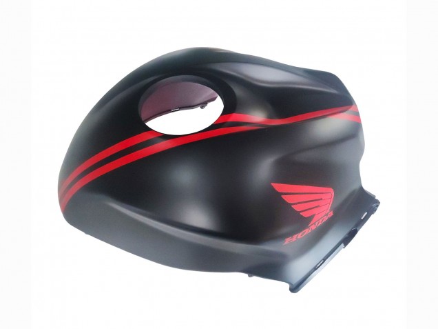 2007-2008 Matte Black Red Honda CBR600RR Motorcycle Fairings