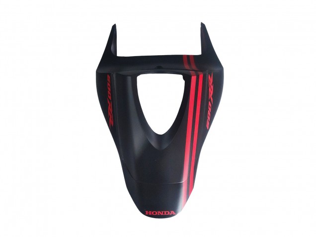 2007-2008 Matte Black Red Honda CBR600RR Motorcycle Fairings