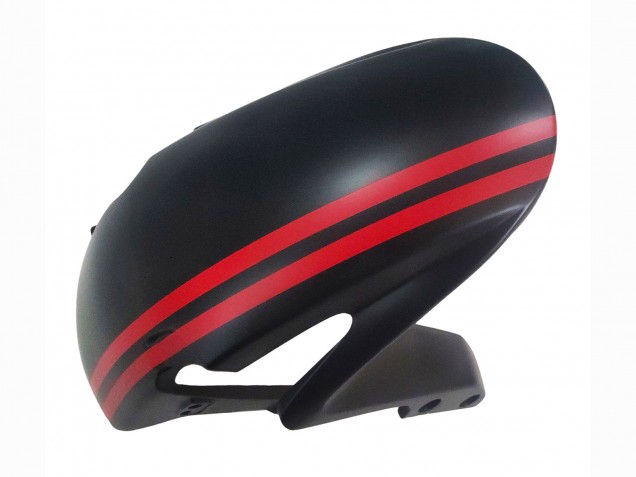 2007-2008 Matte Black Red Honda CBR600RR Motorcycle Fairings
