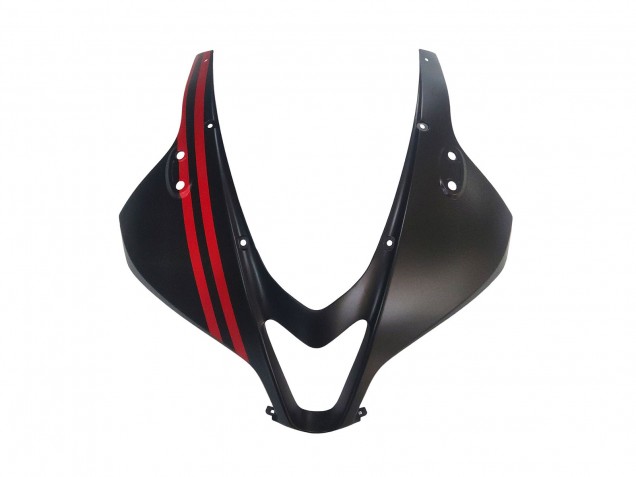 2007-2008 Matte Black Red Honda CBR600RR Motorcycle Fairings