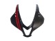 2007-2008 Matte Black Red Honda CBR600RR Motorcycle Fairings