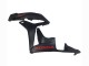 2007-2008 Matte Black Red Honda CBR600RR Motorcycle Fairings