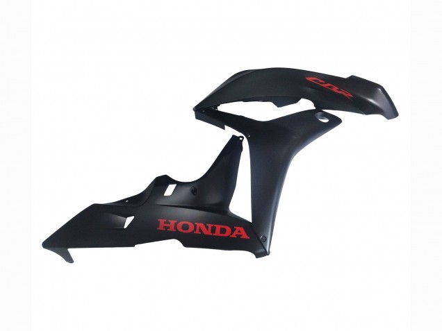 2007-2008 Matte Black Red Honda CBR600RR Motorcycle Fairings
