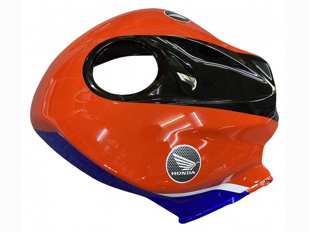 2007-2008 Silver Blue Red HRC Honda CBR600RR Motorcycle Fairings