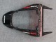 2007-2008 Glossy Black Orange Flame Honda CBR600RR Motorcycle Fairings