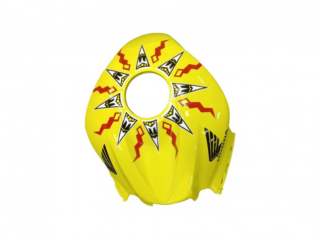 2007-2008 Yellow Orange Glossy Black Rossi Repsol Honda CBR600RR Motorcycle Fairings