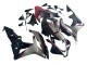 2007-2008 Silver Red Glossy Black Honda CBR600RR Motorcycle Fairings