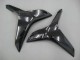 2007-2008 White Black Racing Honda CBR600RR Motorcycle Fairings