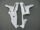 2007-2008 White Black Racing Honda CBR600RR Motorcycle Fairings