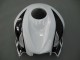 2007-2008 White Black Racing Honda CBR600RR Motorcycle Fairings