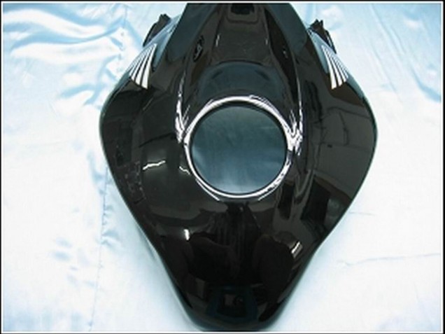 2007-2008 Glossy Black White West Honda CBR600RR Motorcycle Fairings