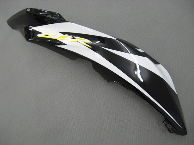 2007-2008 White Green Yellow Glossy Black Hannspree Honda CBR600RR Motorcycle Fairings
