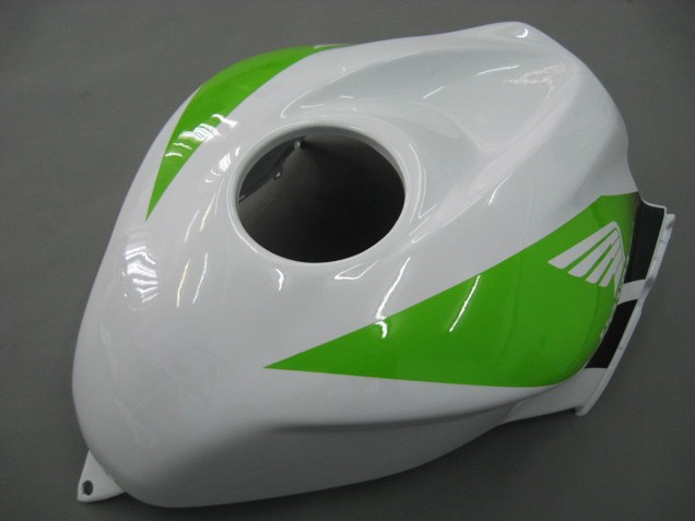 2007-2008 White Green Yellow Glossy Black Hannspree Honda CBR600RR Motorcycle Fairings