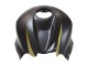 2009-2012 Matte Black Gold Honda CBR600RR Motorcycle Fairings