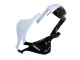 2009-2012 White Cherry Blossom Glossy Black Honda CBR600RR Motorcycle Fairings