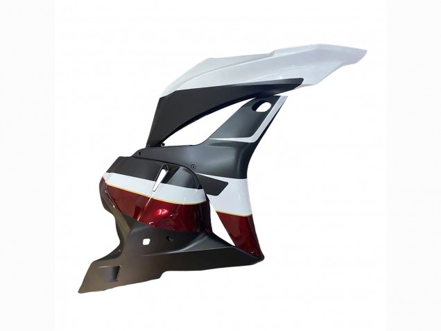 2009-2012 White Red Matte Black Honda CBR600RR Motorcycle Fairings